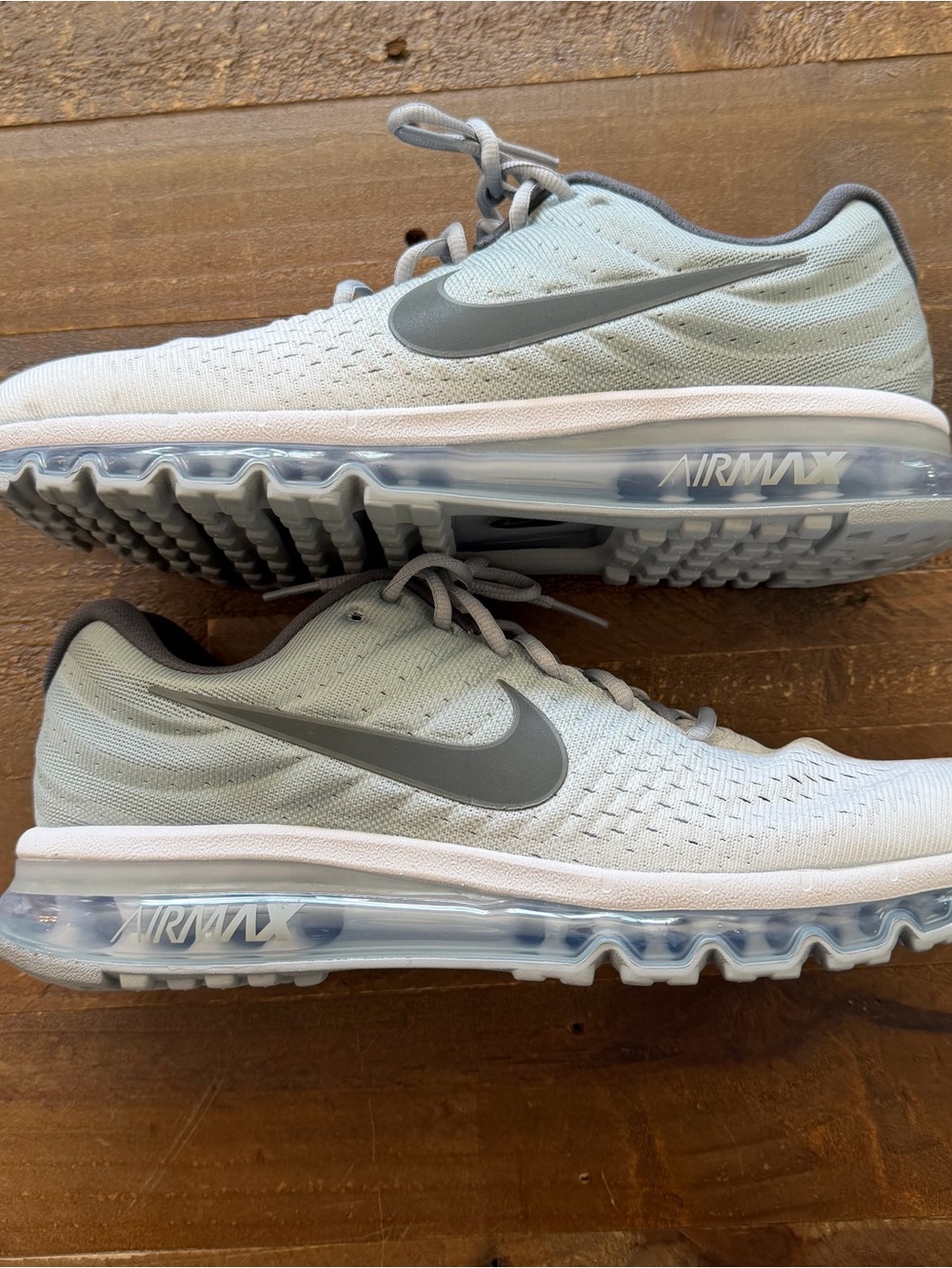 Nike Air Max Men’s Running Shoes - Light Gray